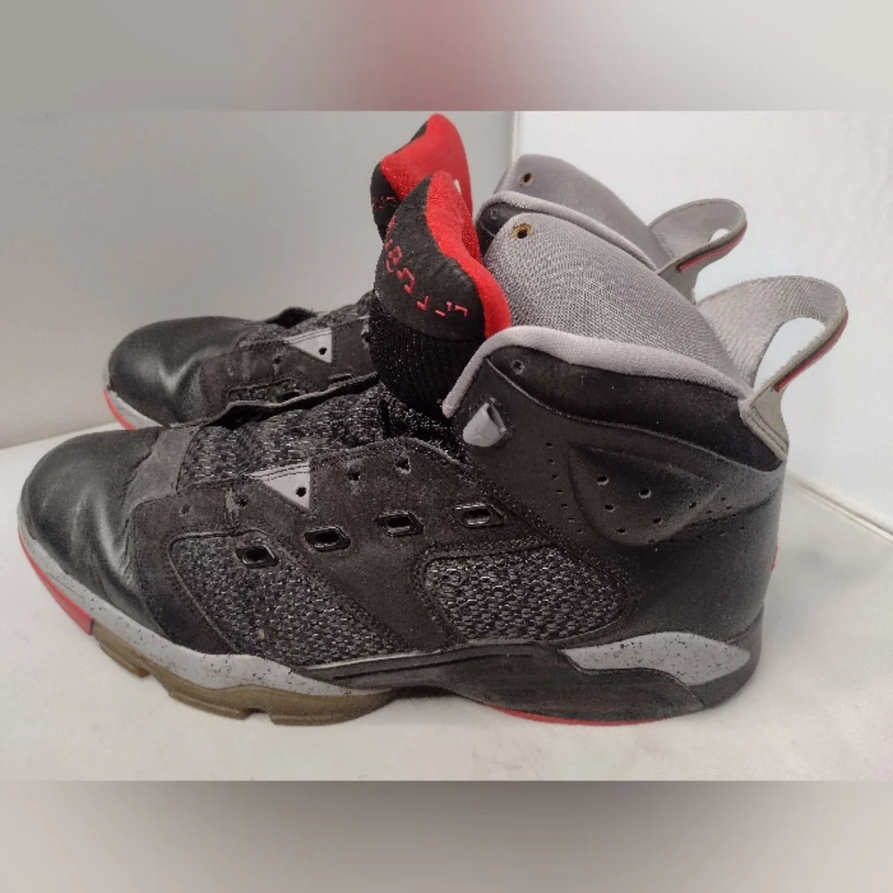 Jordan 6-17-23 Black Cement Sneakers Shoes Size 12 428817-003 B2